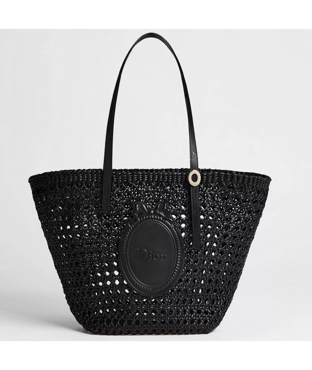 CHRISTIAN DIOR Черная сумка тоут, фото 4