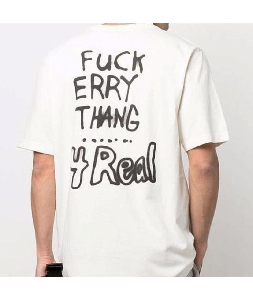 HERON PRESTON Белая хлопковая футболка, фото 5