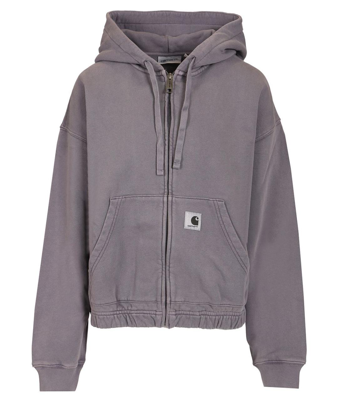 CARHARTT WIP Фиолетовая хлопковая куртка, фото 1