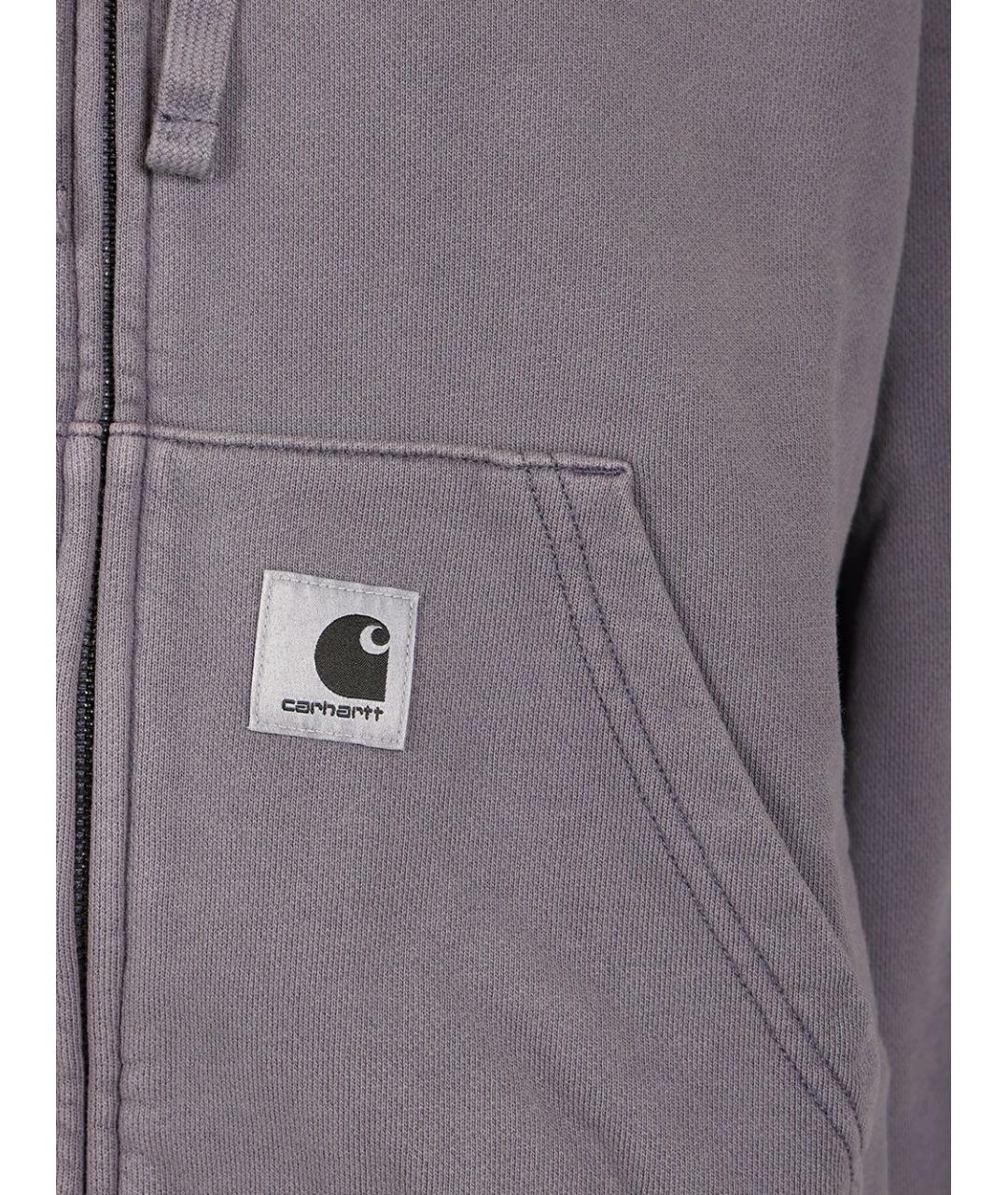 CARHARTT WIP Фиолетовая хлопковая куртка, фото 5