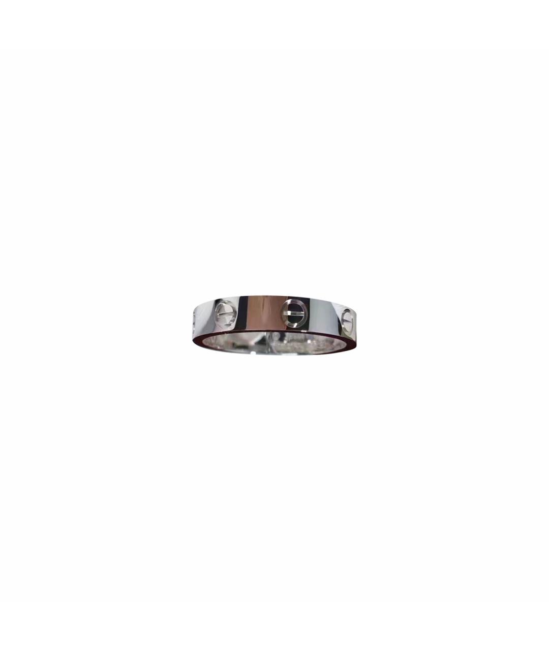 CARTIER Серебряное кольцо из белого золота, фото 1