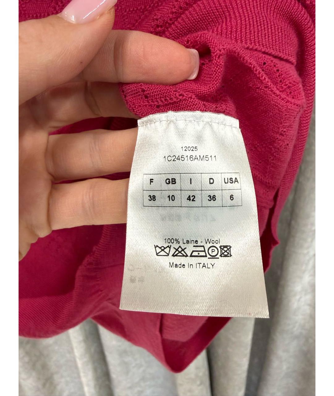 CHRISTIAN DIOR Фуксия жилетка, фото 5