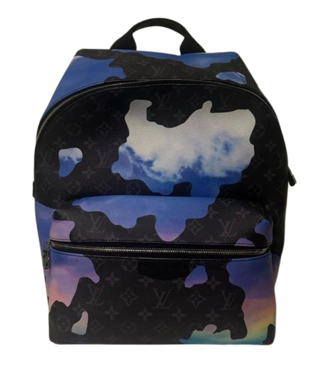 LOUIS VUITTON Черный кожаный рюкзак, фото 1