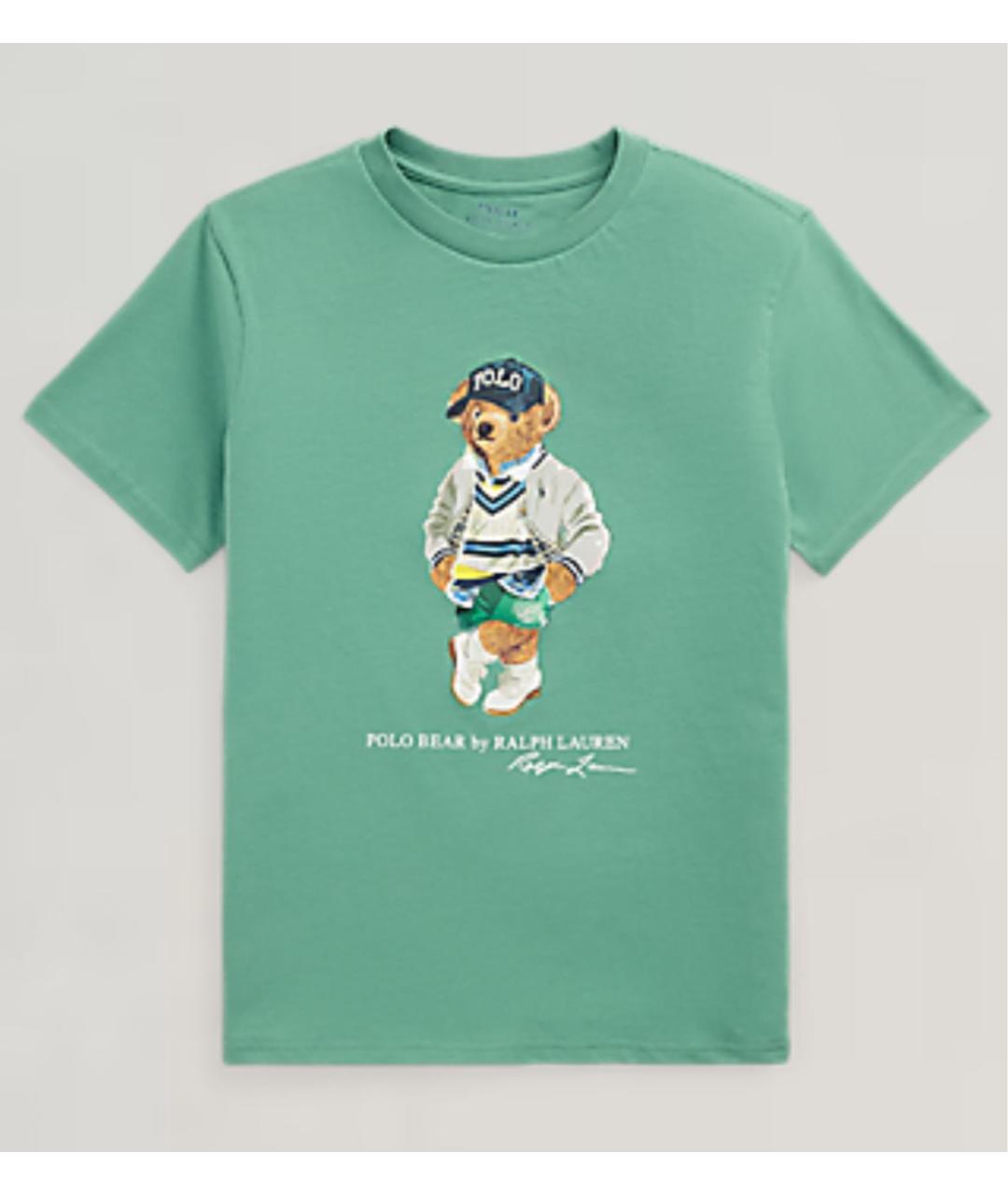POLO RALPH LAUREN Зеленый детская футболка / топ, фото 9