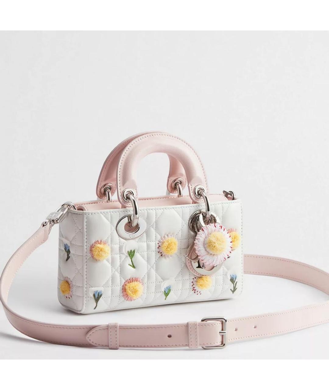 CHRISTIAN DIOR Розовая сумка тоут, фото 3