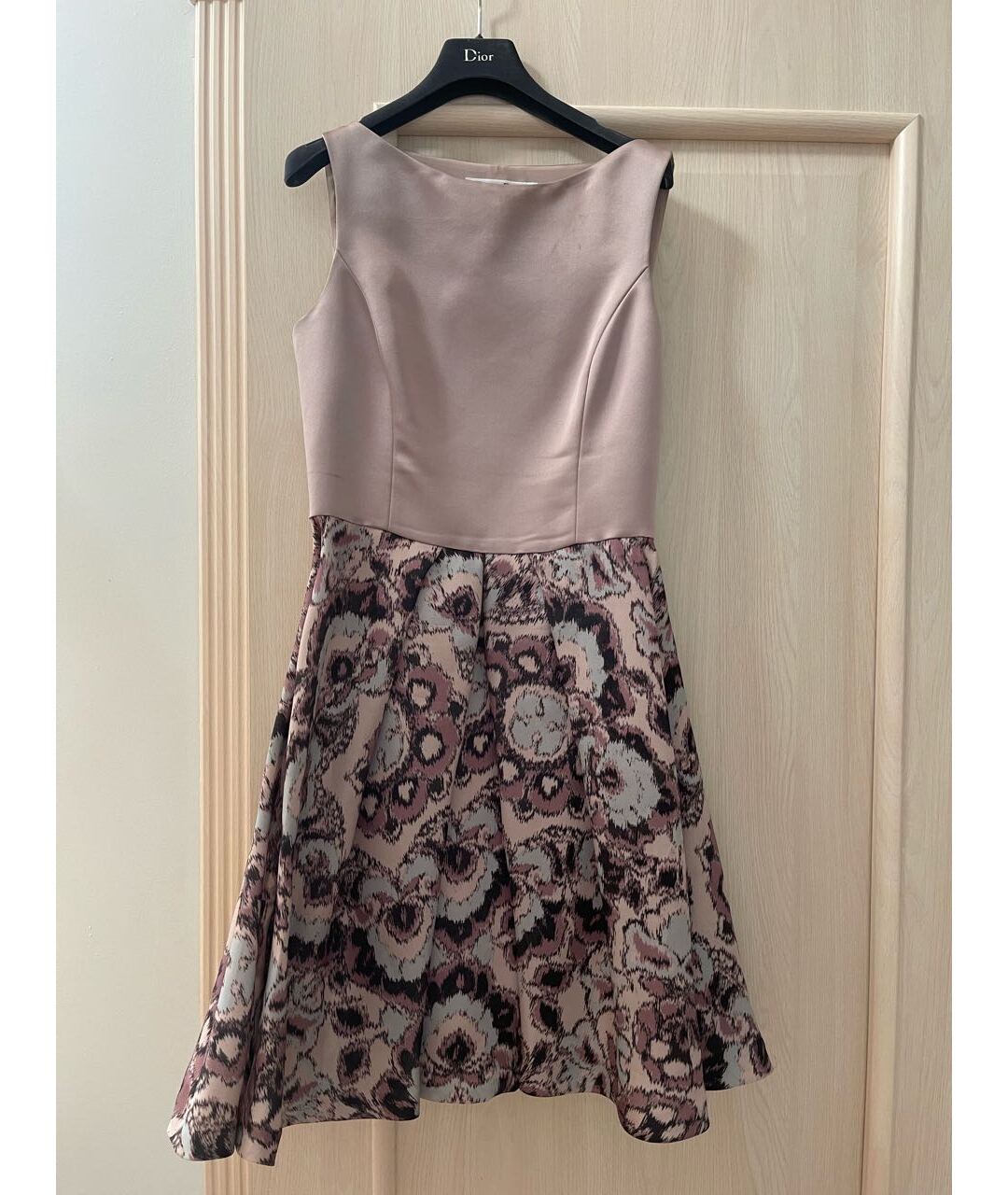 CHRISTIAN DIOR Шелковое коктейльное платье, фото 4