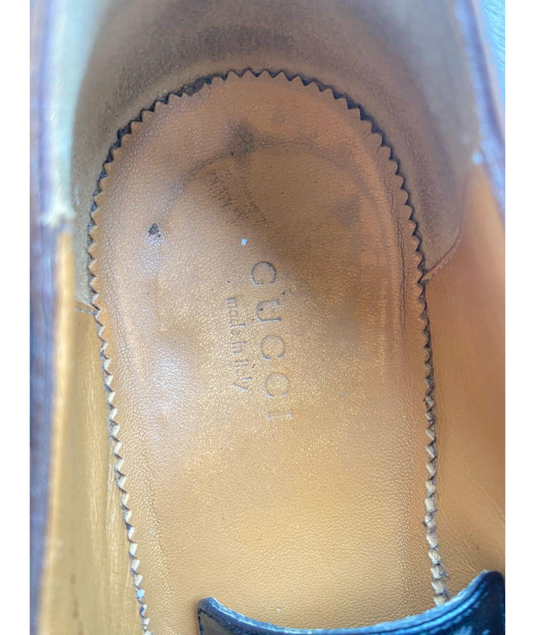 GUCCI Мульти кожаные брогги и оксфорды, фото 3