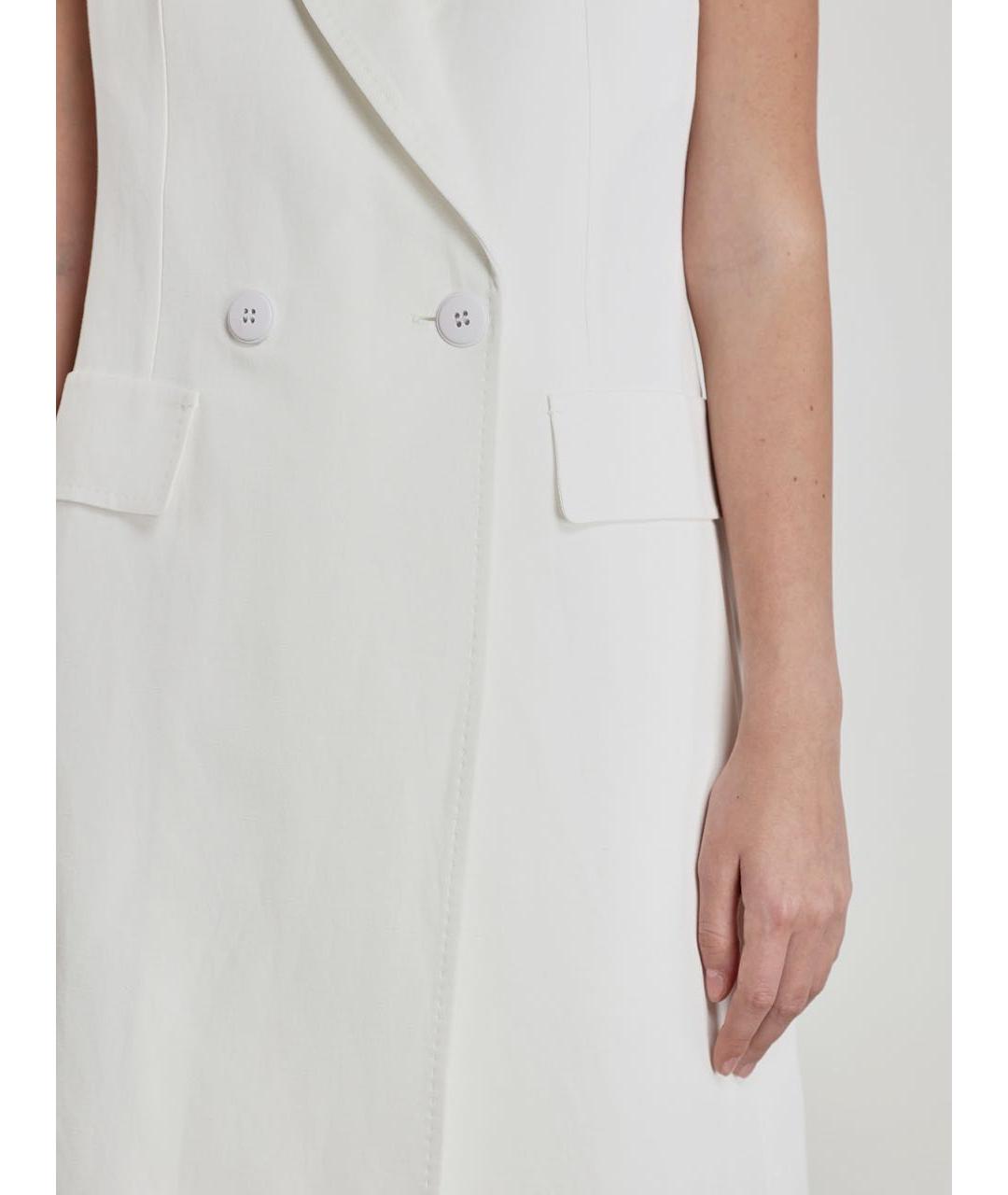 MAX MARA Белый жилет, фото 2