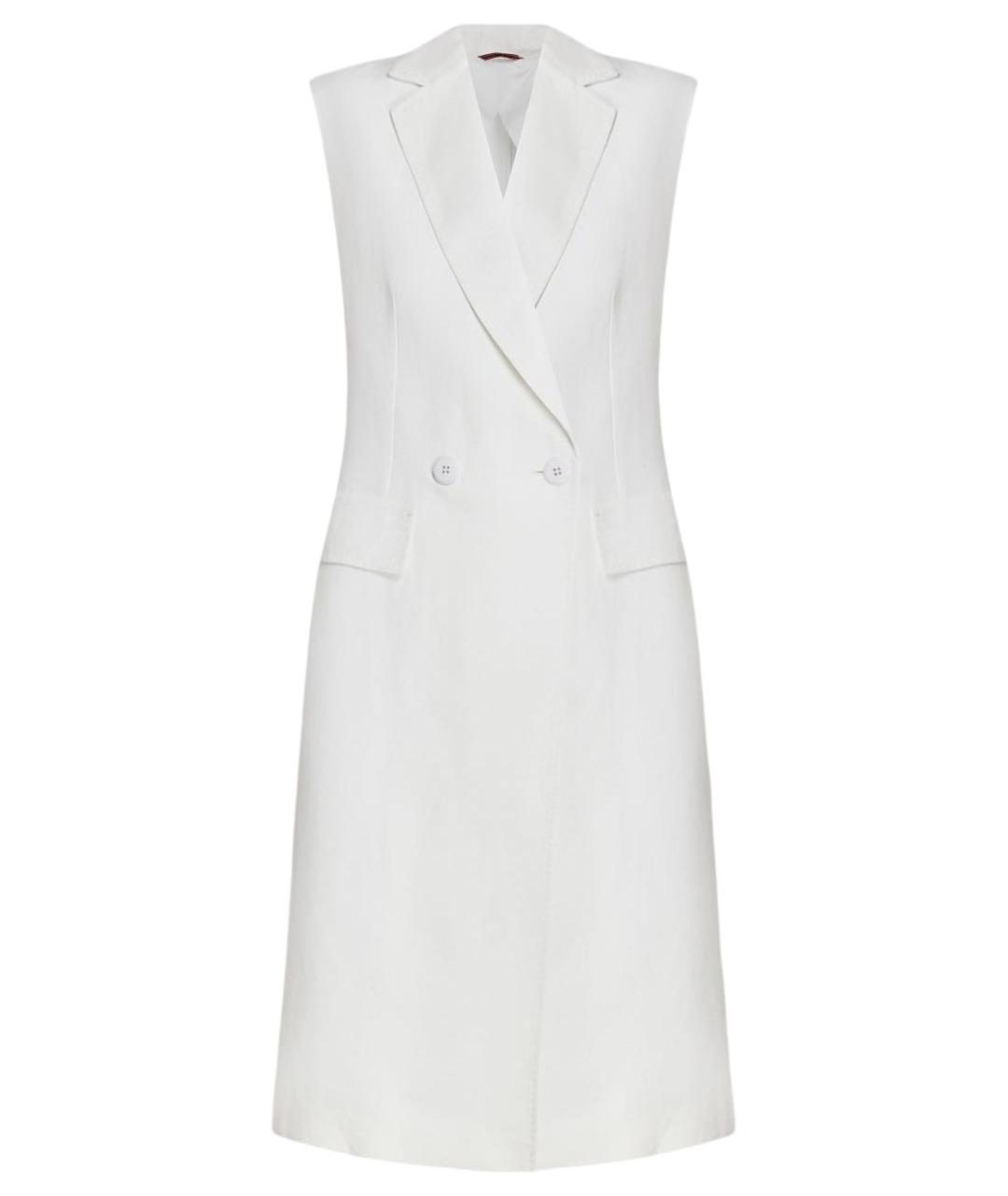MAX MARA Белый жилет, фото 1