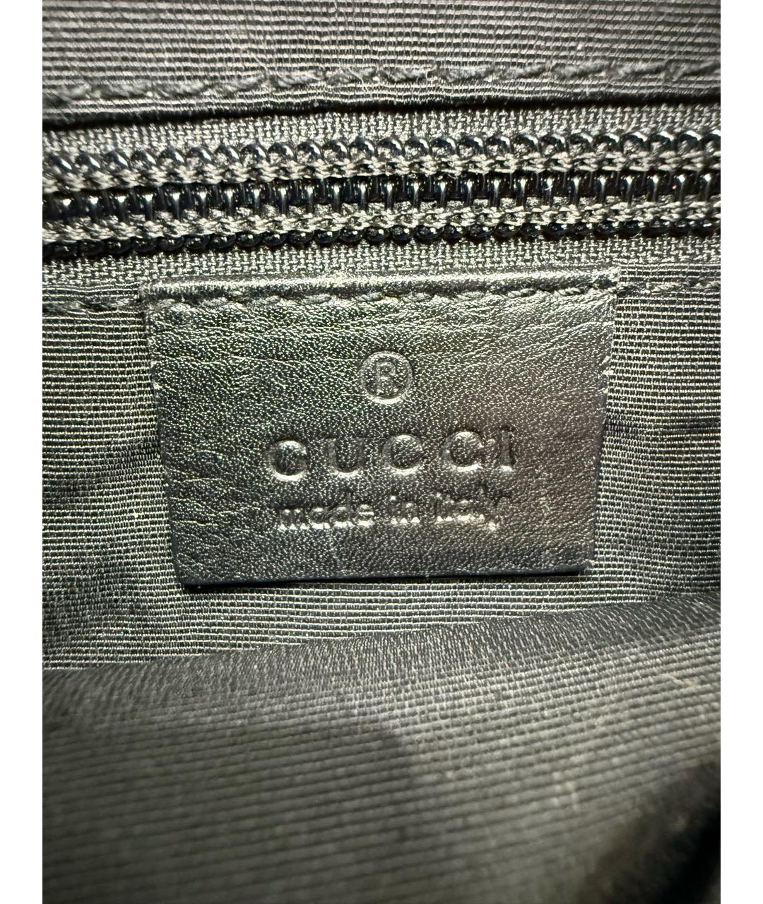 GUCCI Черная канва сумка через плечо, фото 8