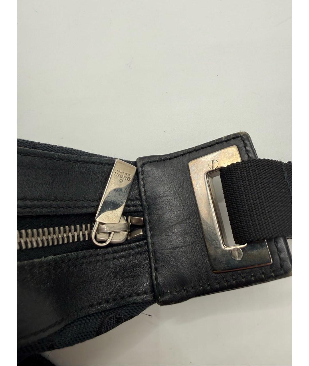 GUCCI Черная канва сумка через плечо, фото 7