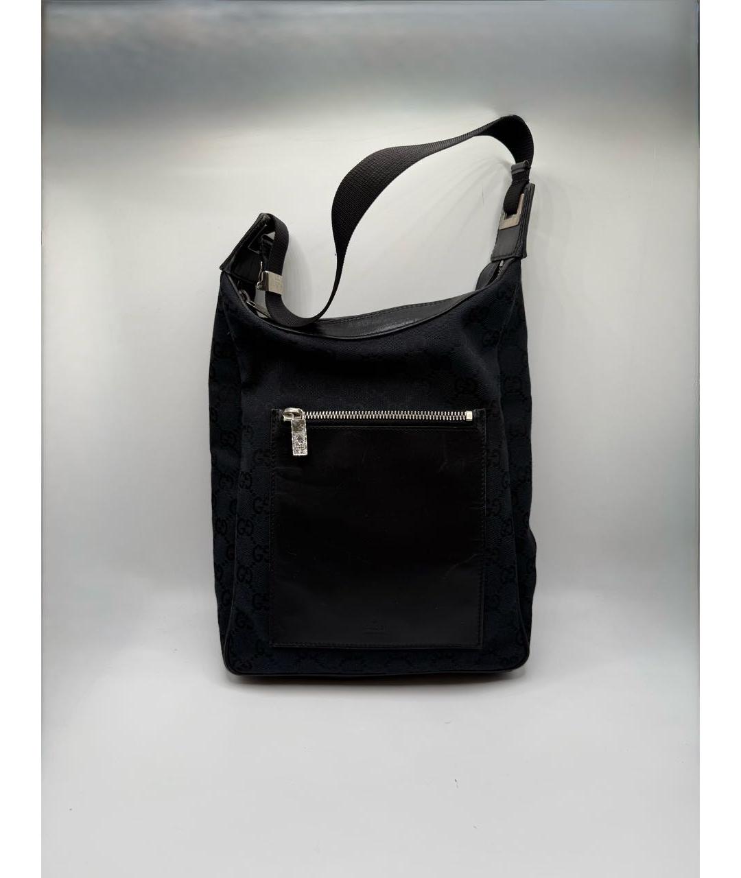 GUCCI Черная канва сумка через плечо, фото 2