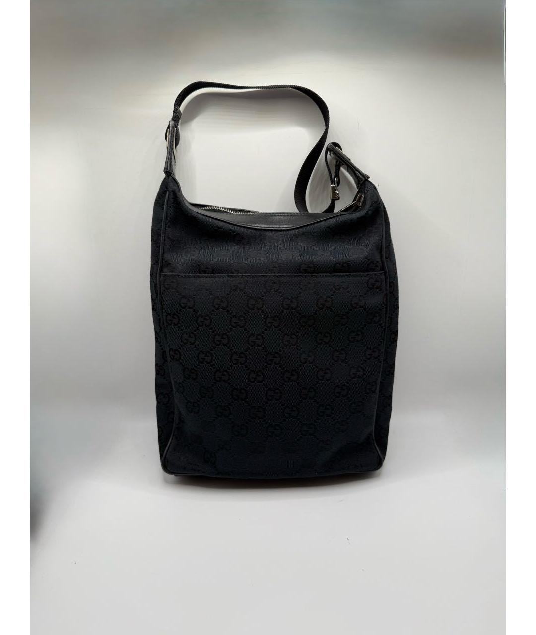 GUCCI Черная канва сумка через плечо, фото 5