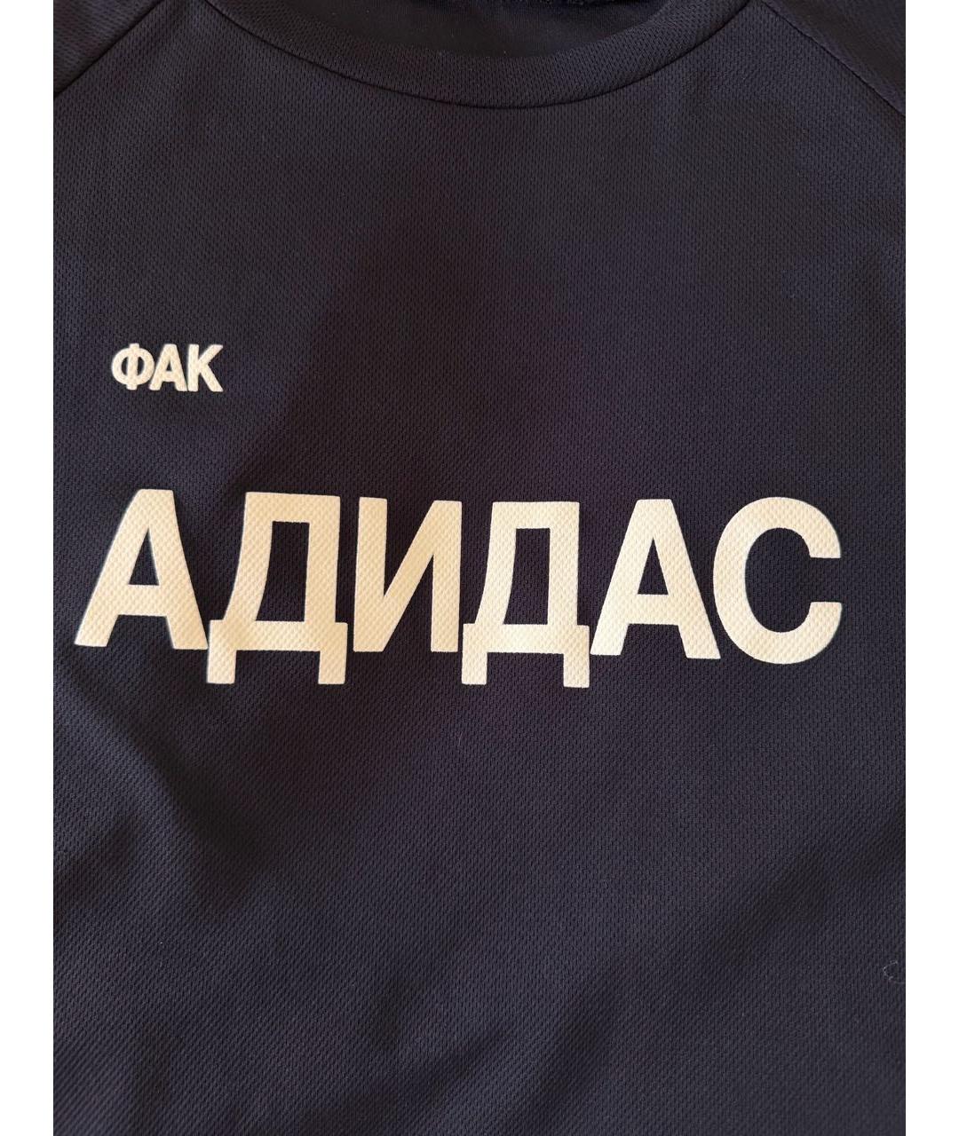YEEZY Черная хлопковая футболка, фото 4