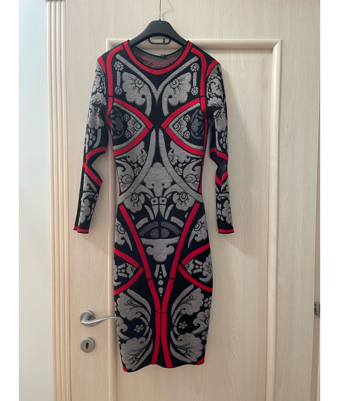 ALEXANDER MCQUEEN Шерстяное повседневное платье, фото 4