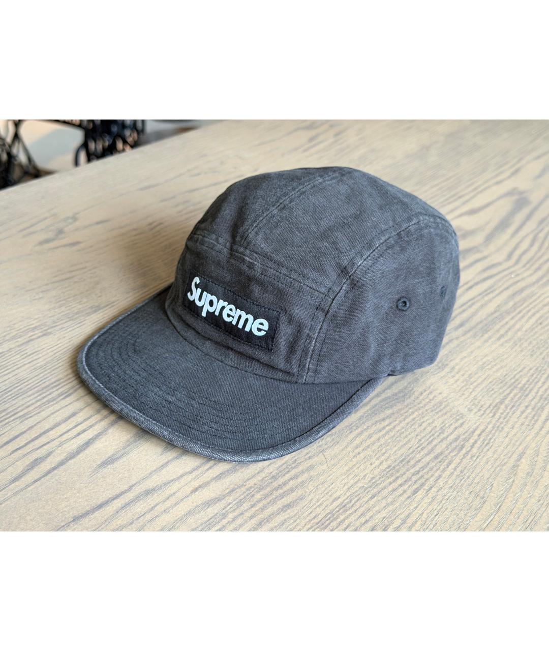SUPREME Серая хлопковая кепка/бейсболка, фото 9