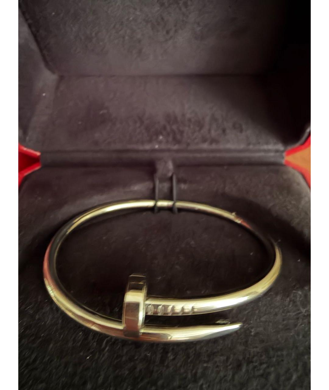 CARTIER Серебряный браслет из белого золота, фото 2
