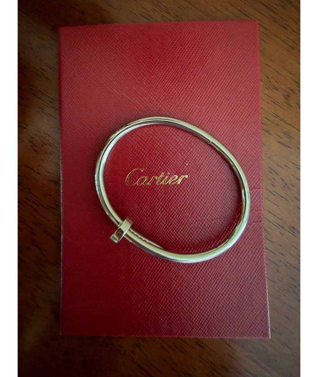 CARTIER Серебряный браслет из белого золота, фото 4