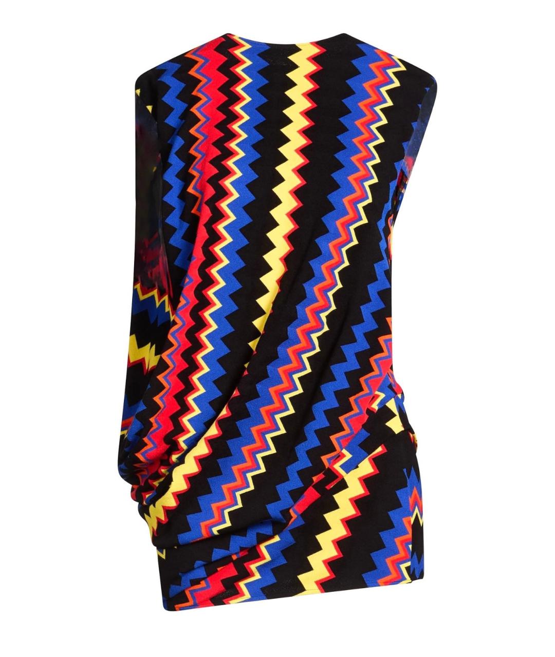 MISSONI Черное вискозное коктейльное платье, фото 1