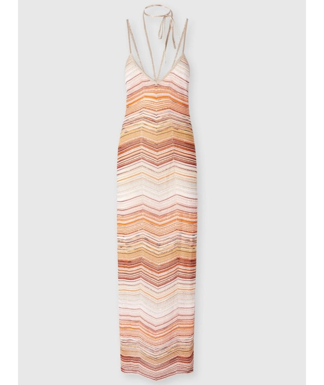 MISSONI Мульти вискозное коктейльное платье, фото 10