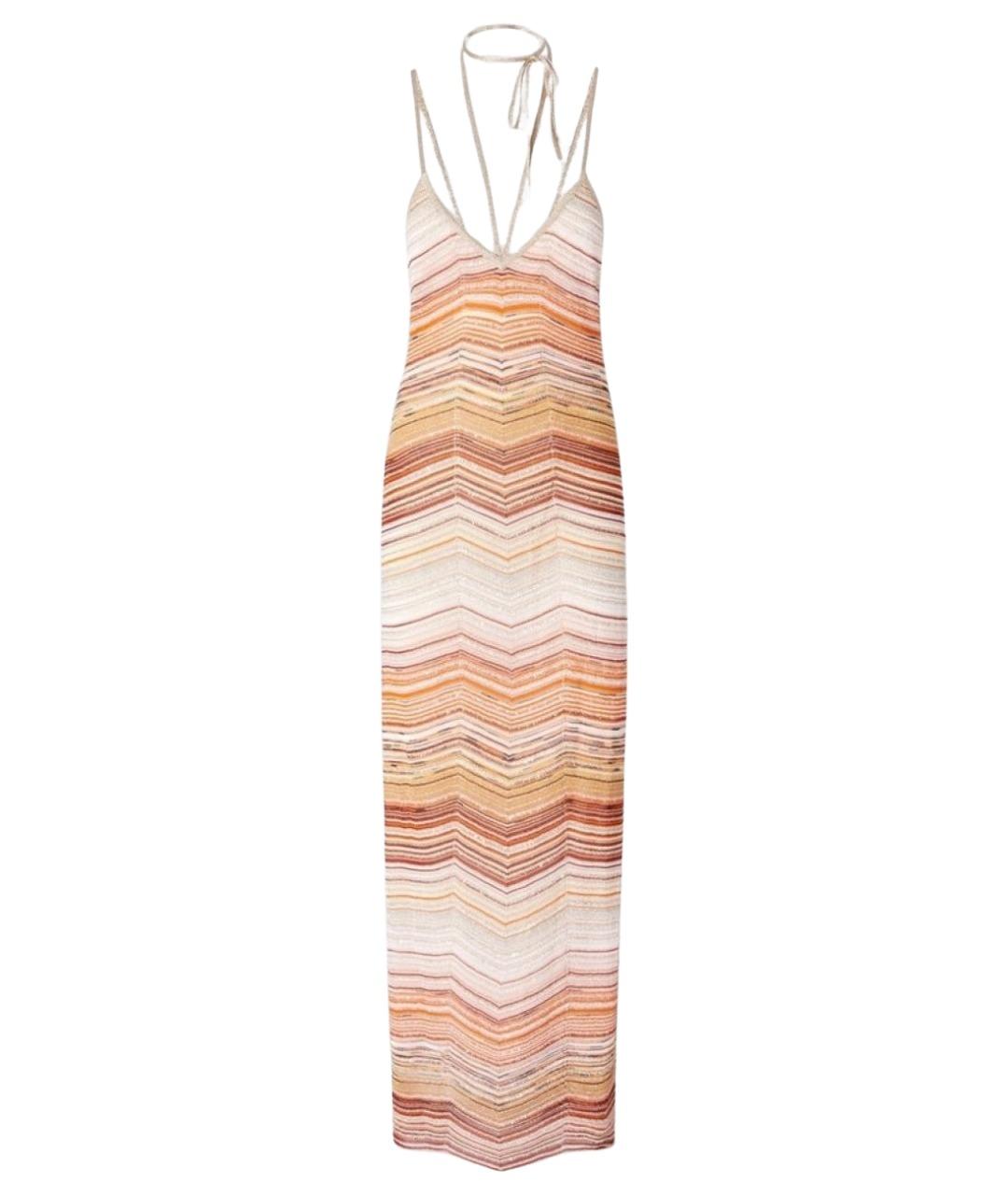 MISSONI Мульти вискозное коктейльное платье, фото 1