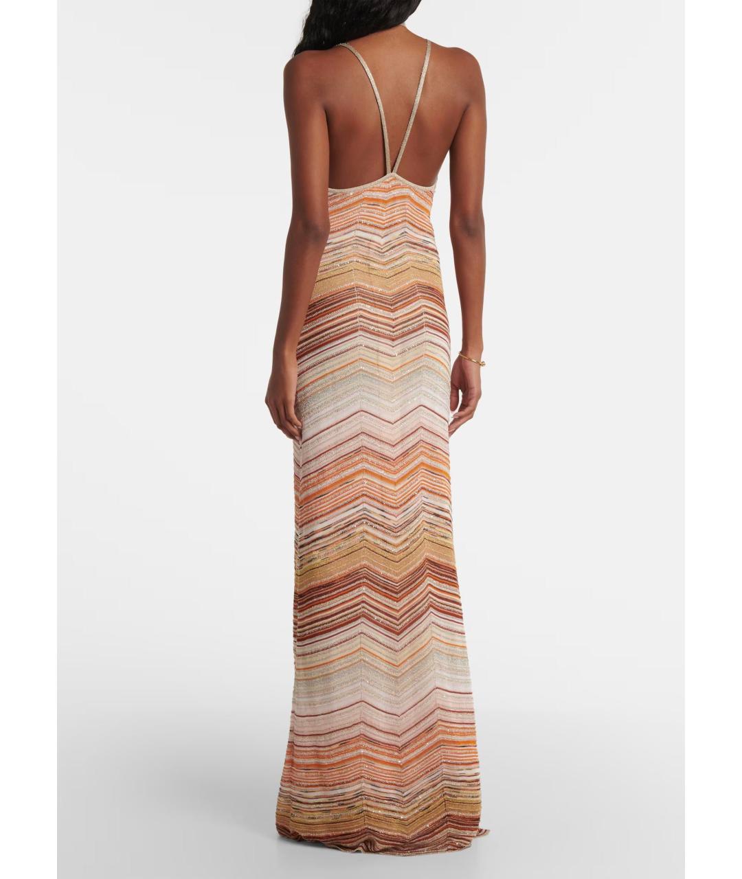 MISSONI Мульти вискозное коктейльное платье, фото 3