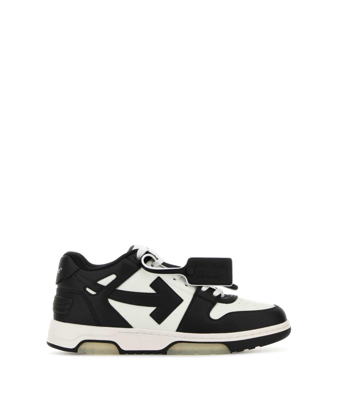 OFF-WHITE Мульти кожаные низкие кроссовки / кеды, фото 1