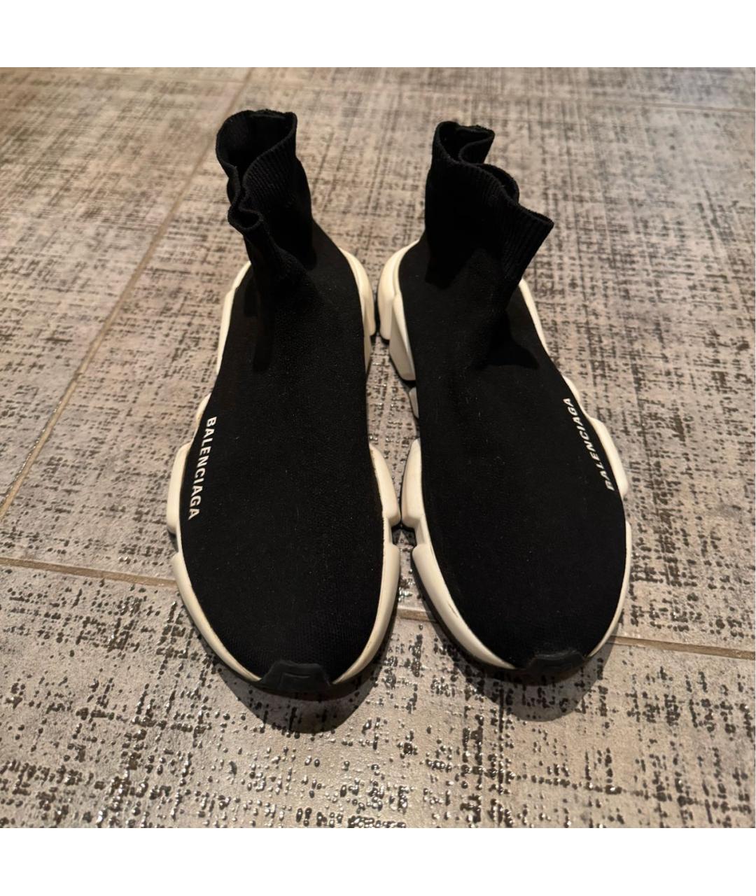 BALENCIAGA Черные кроссовки, фото 2