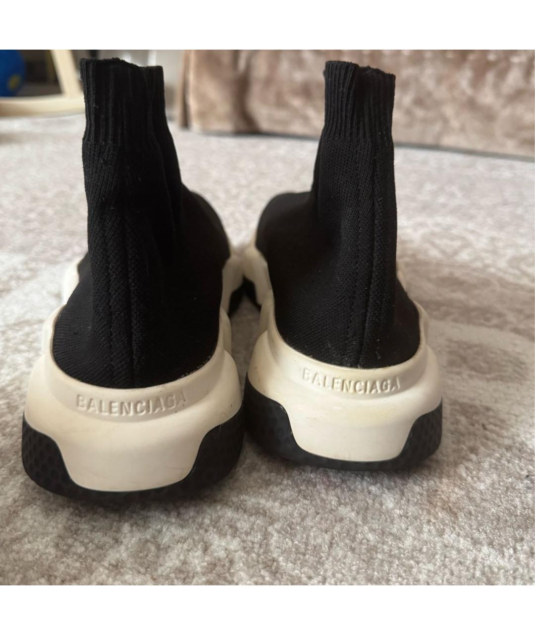 BALENCIAGA Черные кроссовки, фото 4