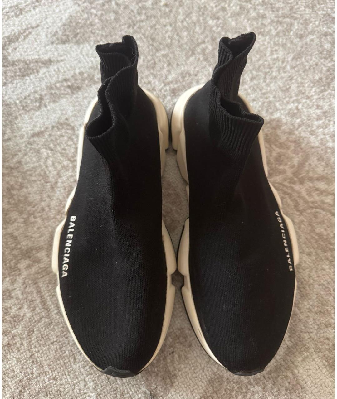 BALENCIAGA Черные кроссовки, фото 3