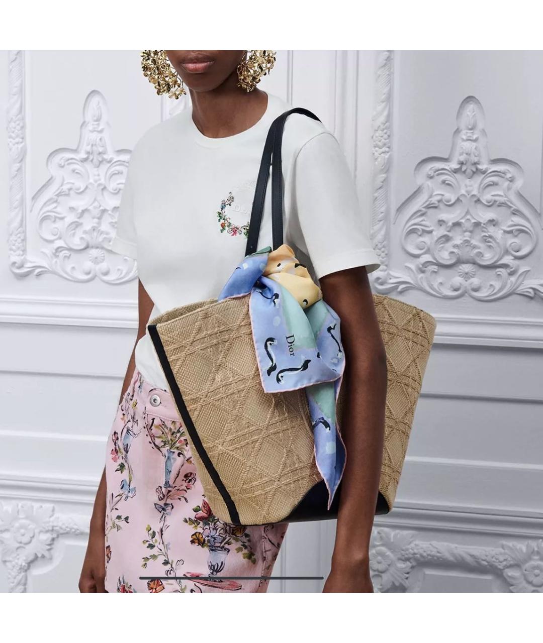 CHRISTIAN DIOR Мульти платок, фото 2