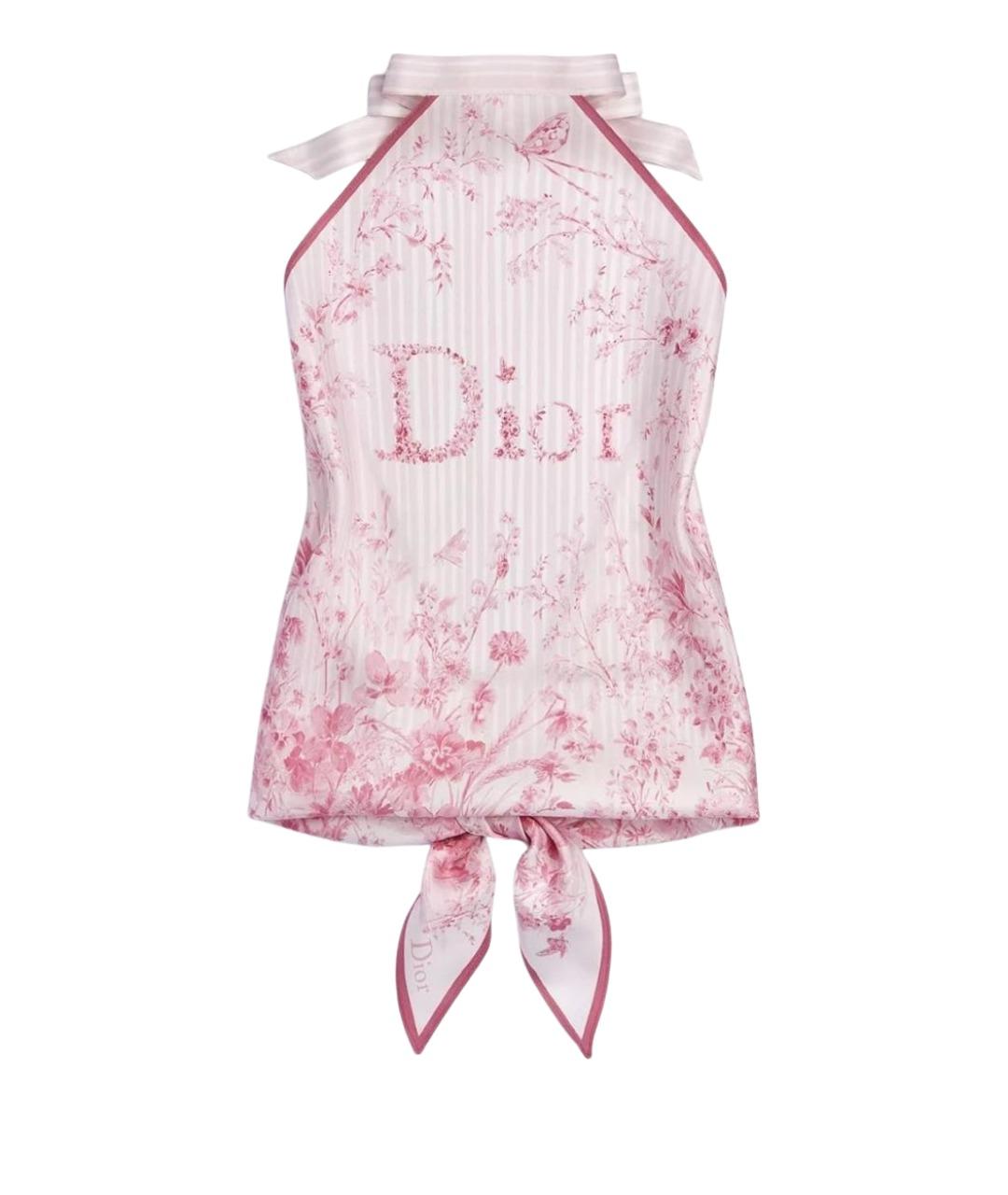 CHRISTIAN DIOR Розовый платок, фото 1