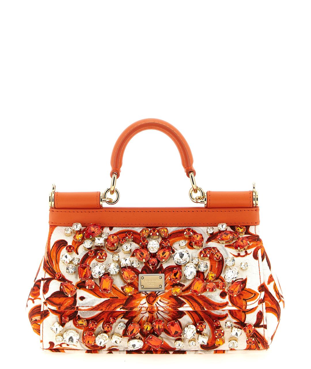 DOLCE&GABBANA Мульти тканевая сумка тоут, фото 1
