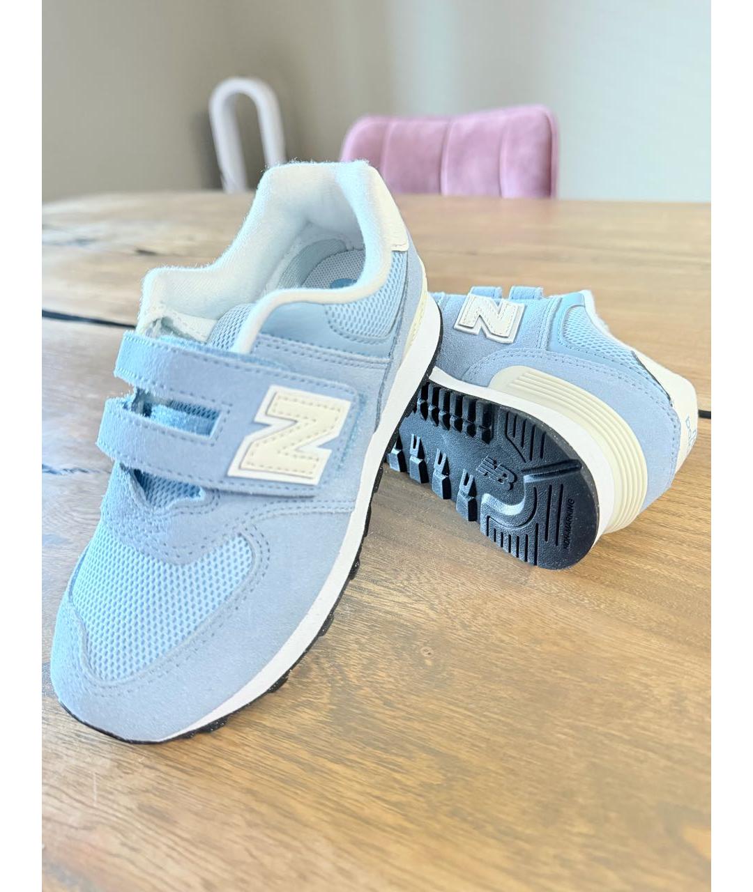 NEW BALANCE Голубые текстильные кеды, фото 2