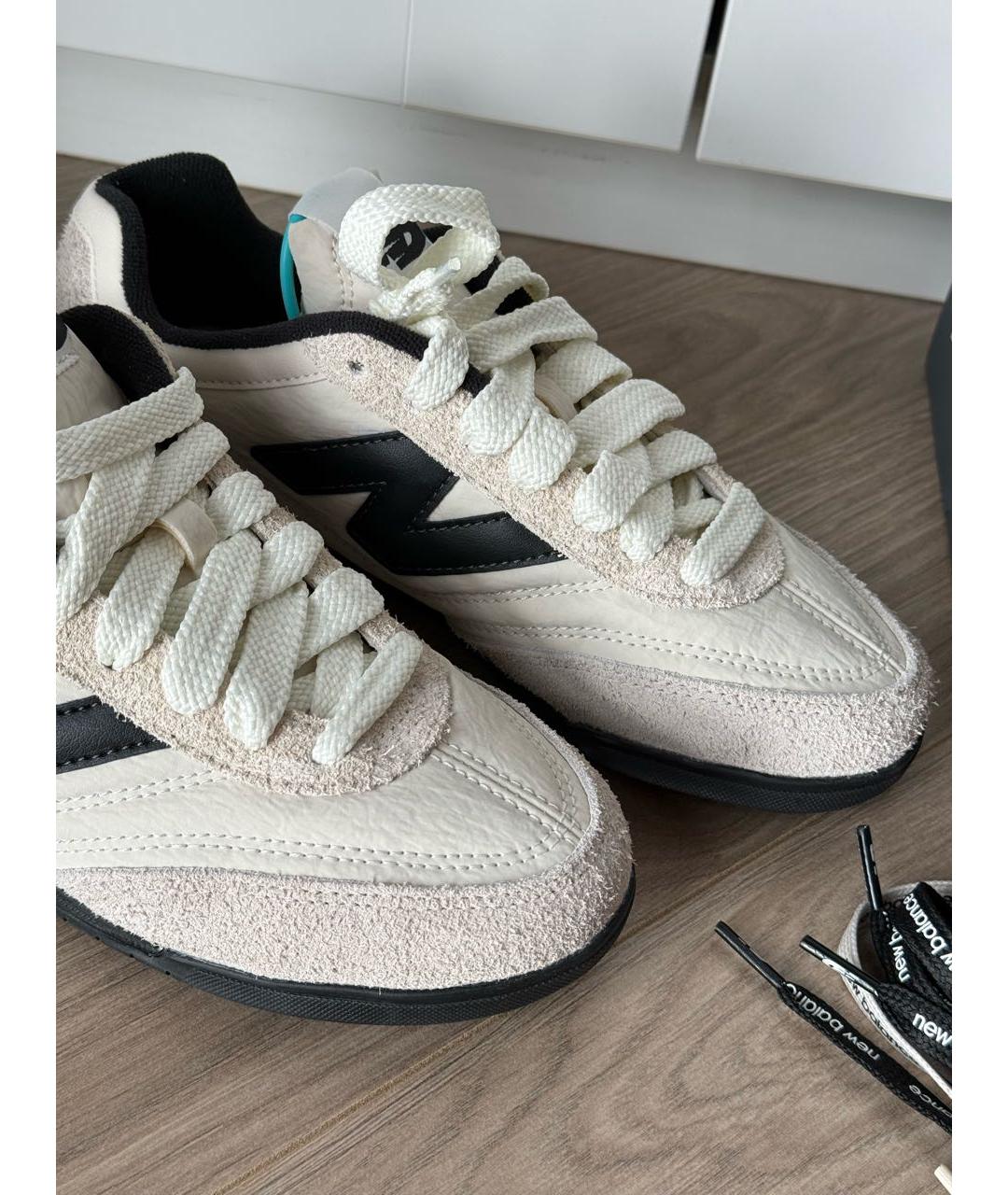 NEW BALANCE Бежевые кеды, фото 7