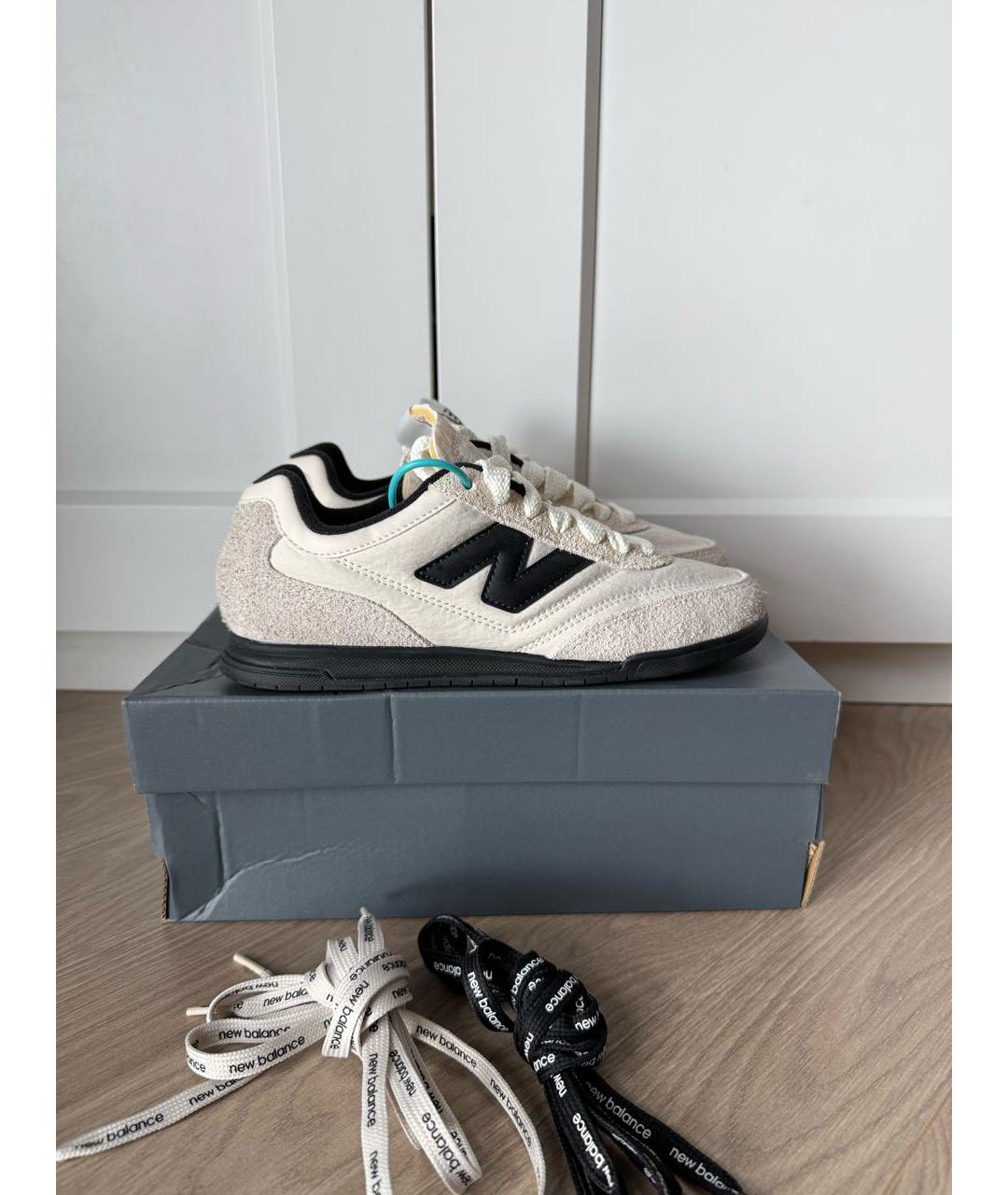 NEW BALANCE Бежевые кеды, фото 9