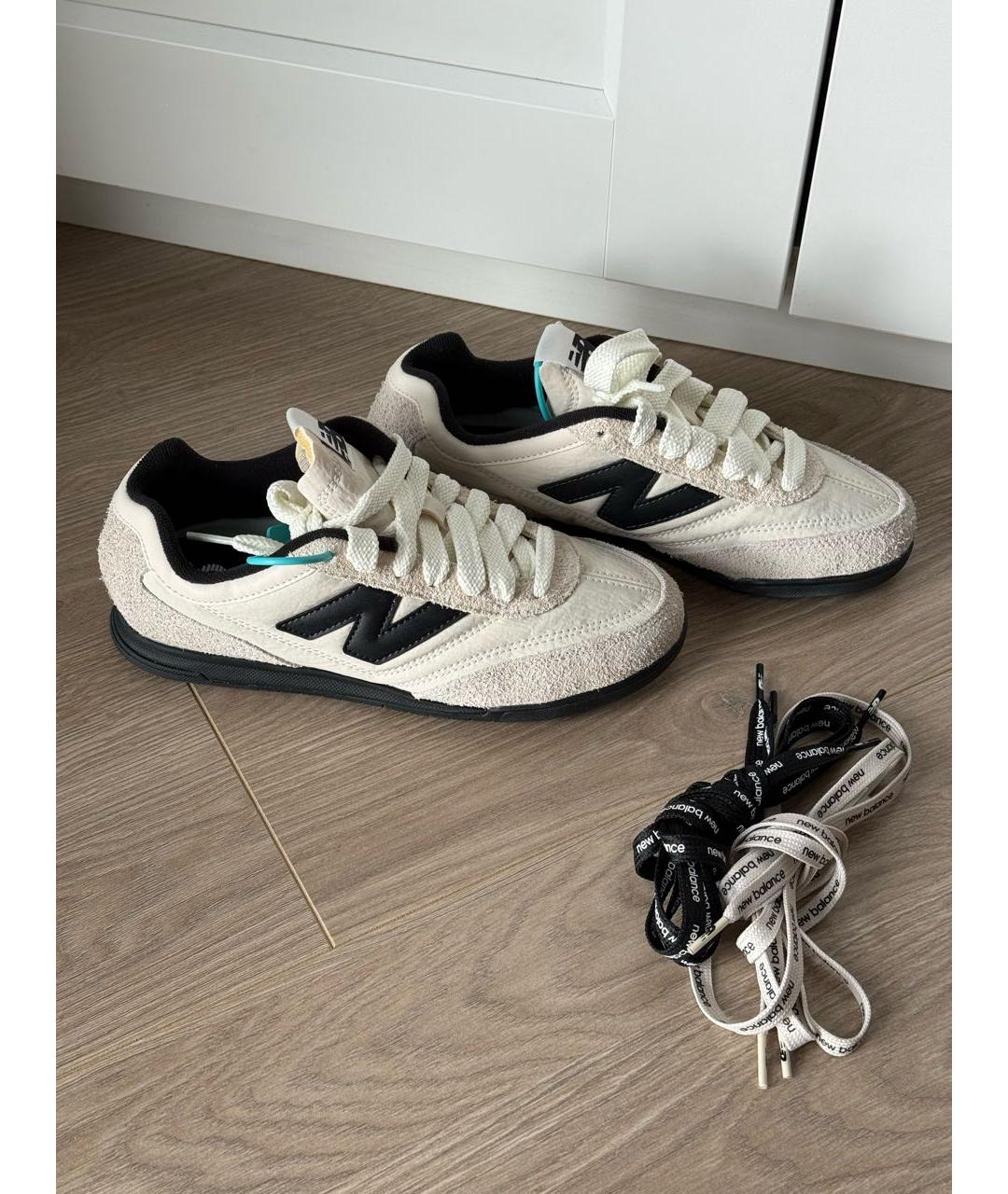 NEW BALANCE Бежевые кеды, фото 8
