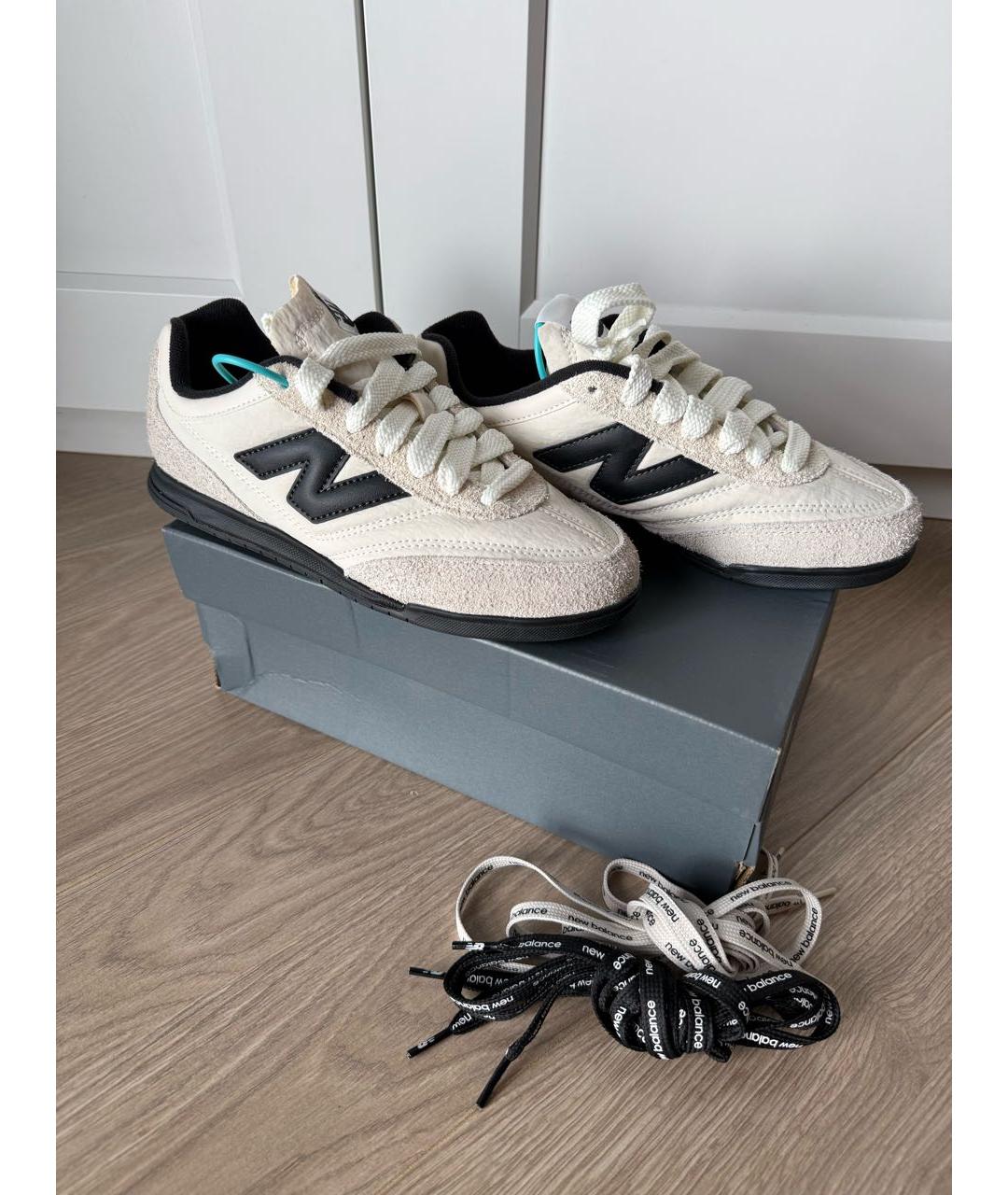 NEW BALANCE Бежевые кеды, фото 6