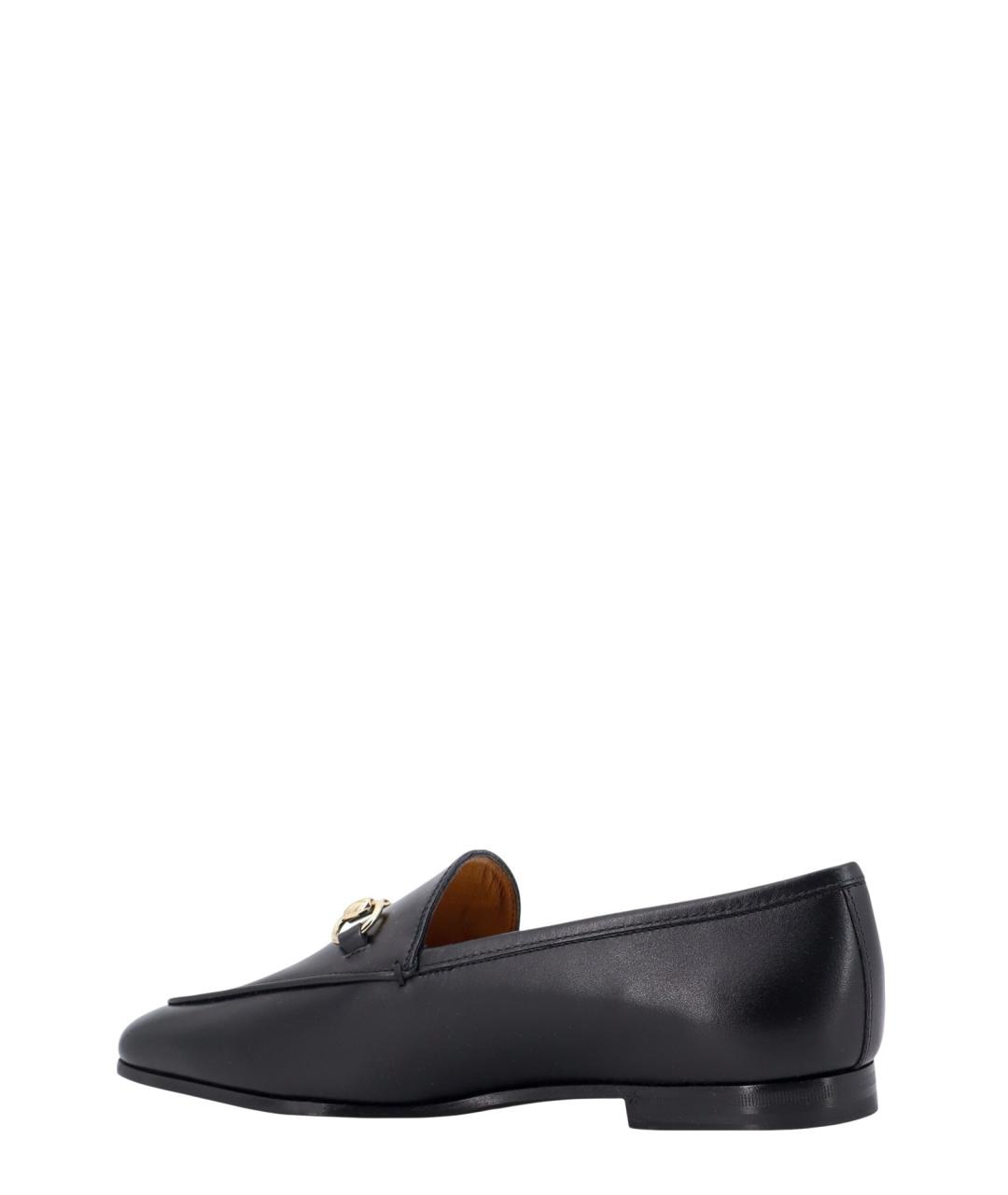 GUCCI Черные кожаные лоферы, фото 3