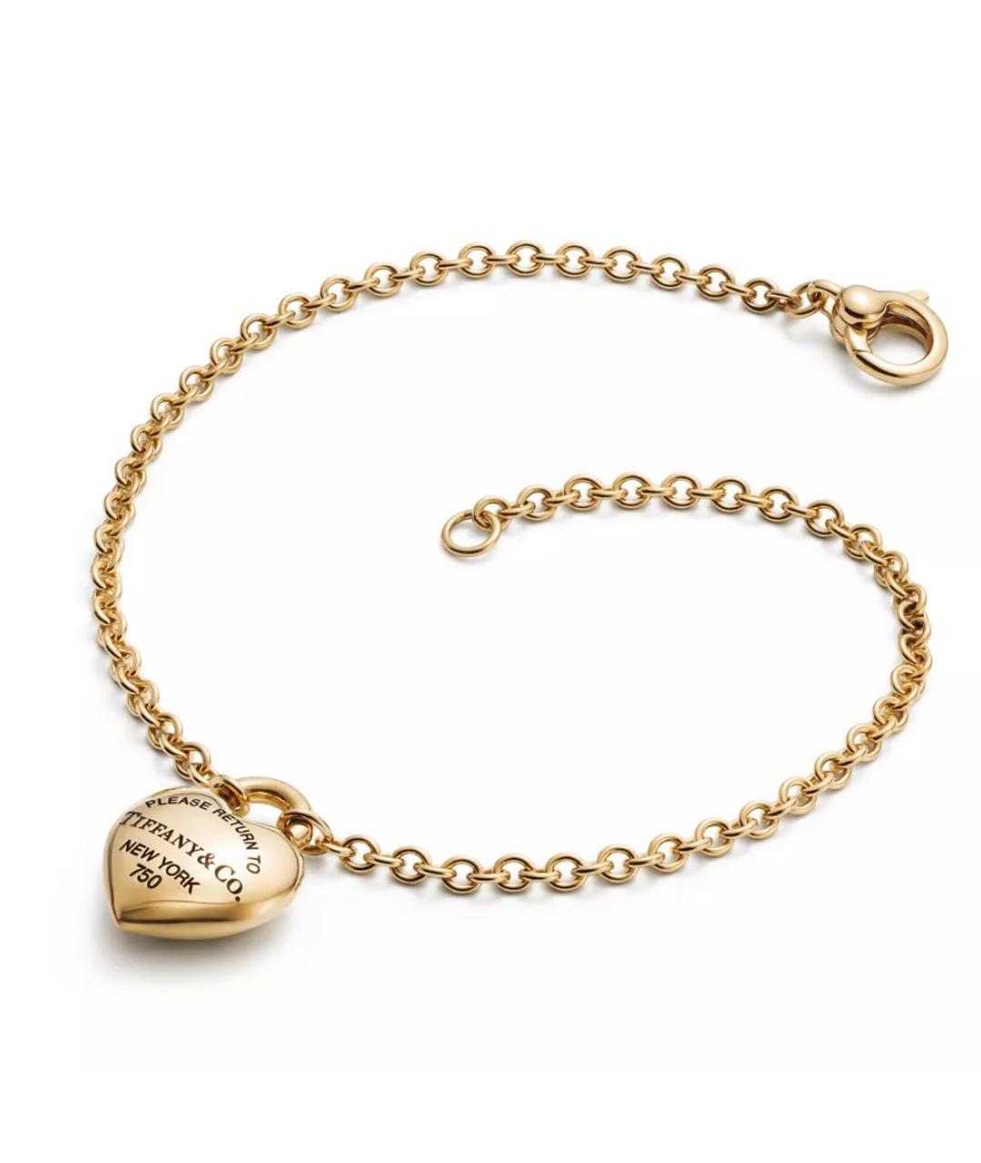 TIFFANY&CO Золотой браслет из желтого золота, фото 2