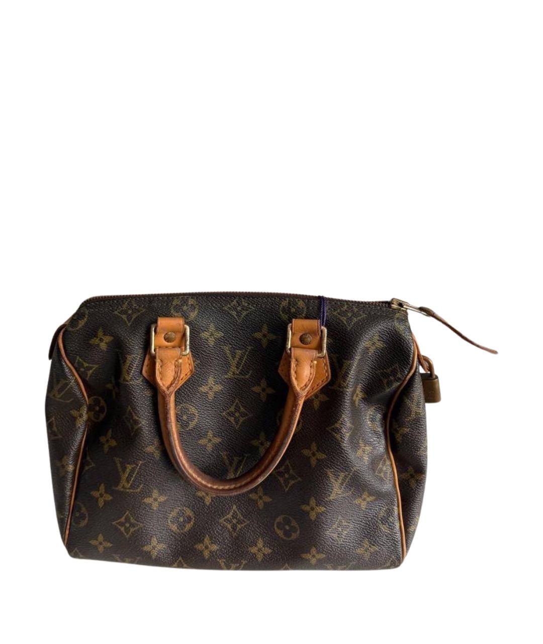 LOUIS VUITTON Коричневая сумка с короткими ручками, фото 1