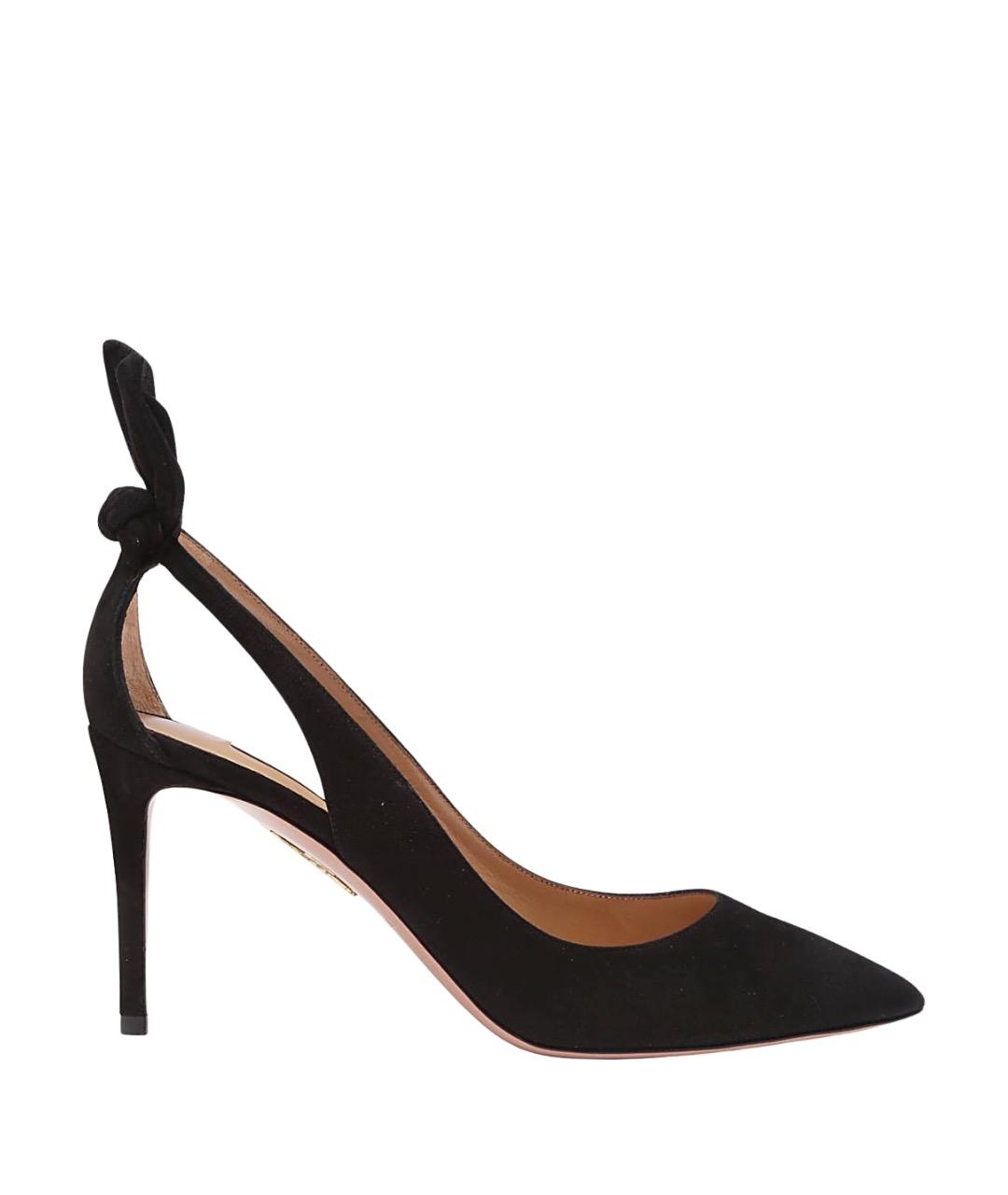 AQUAZZURA Черные туфли, фото 1