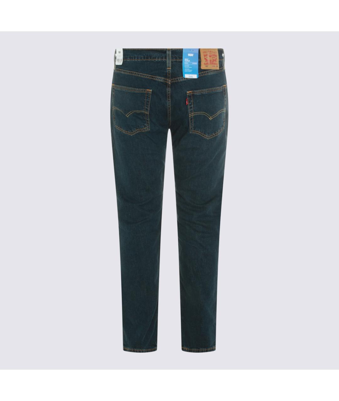 LEVI'S Синие хлопковые джинсы скинни, фото 2