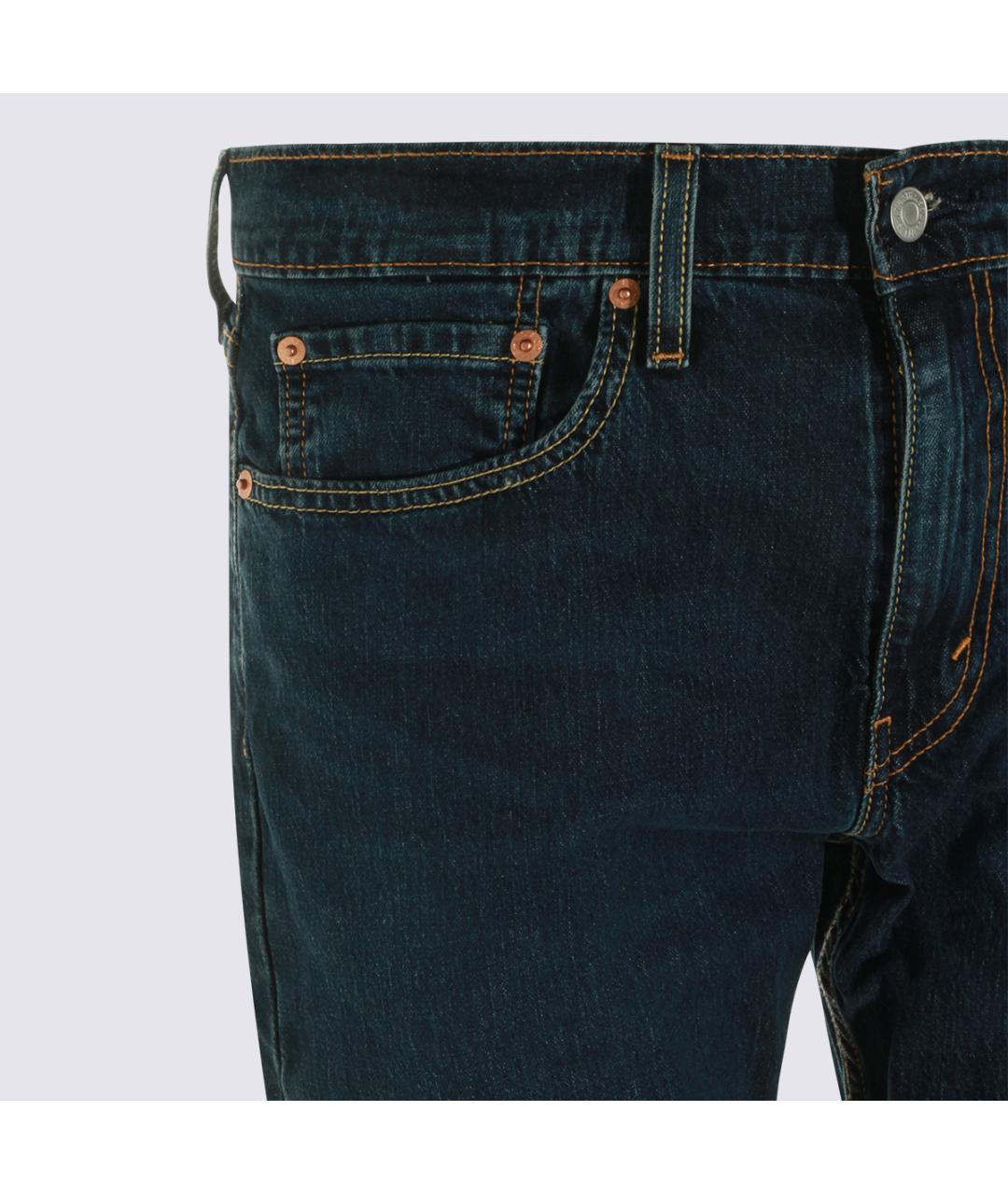 LEVI'S Синие хлопковые джинсы скинни, фото 3