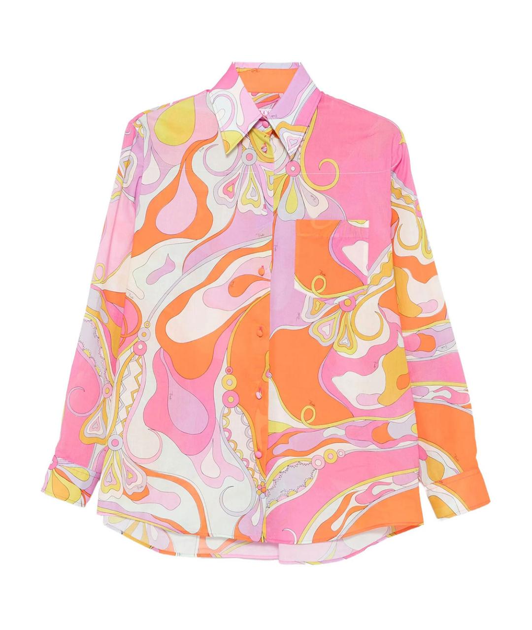 PUCCI Мульти хлопковая рубашка, фото 1
