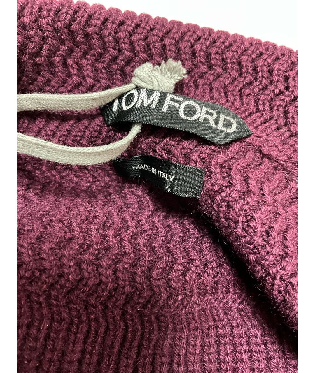 TOM FORD Фиолетовый кашемировый кардиган, фото 5