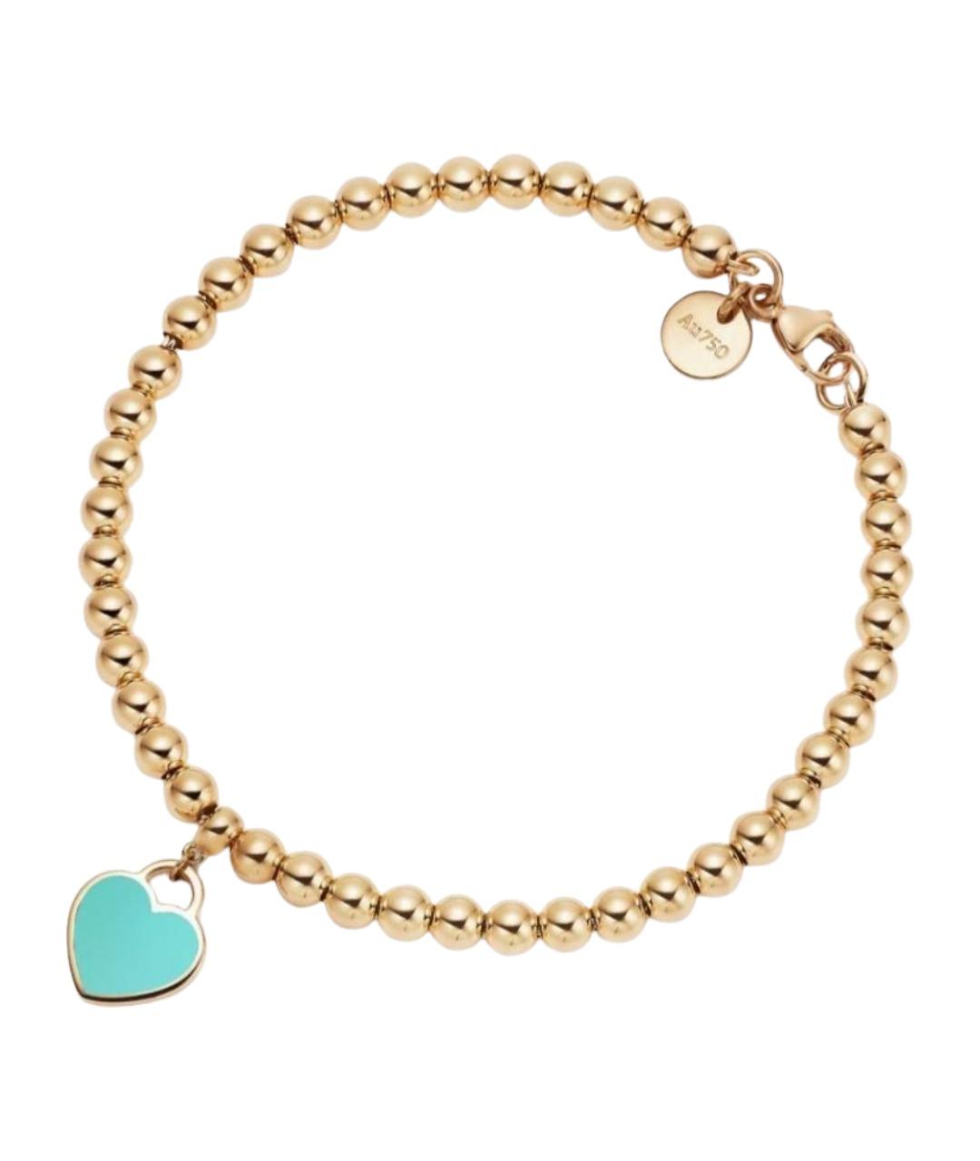 TIFFANY&CO Золотой браслет из желтого золота, фото 1