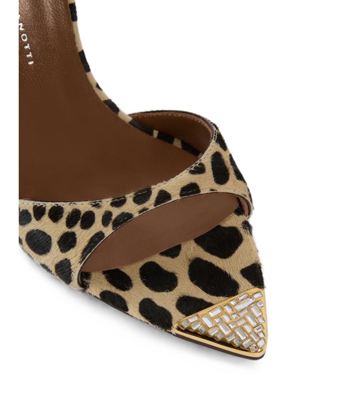 GIUSEPPE ZANOTTI DESIGN Мульти нубуковые мюли, фото 2