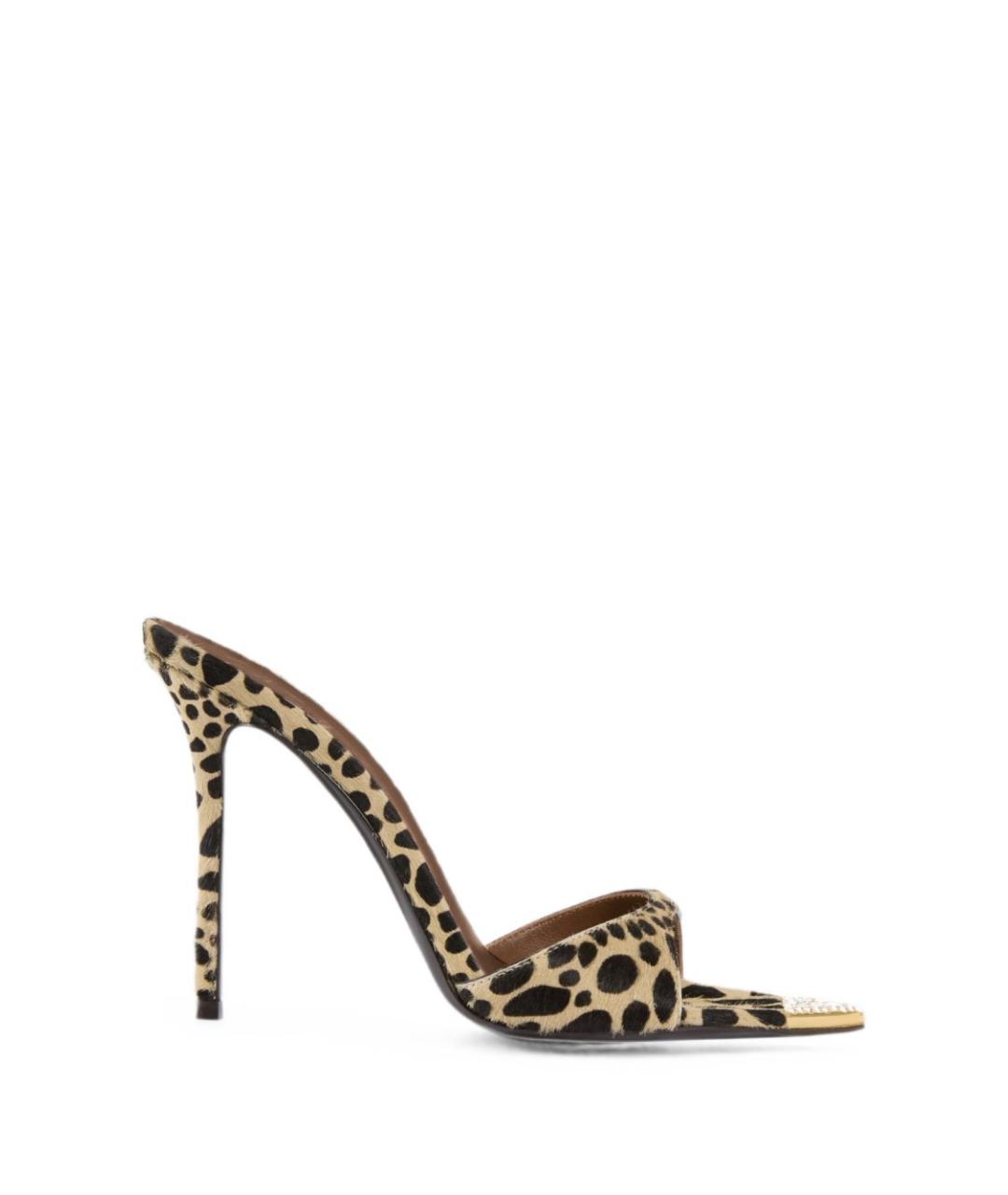 GIUSEPPE ZANOTTI DESIGN Мульти нубуковые мюли, фото 1