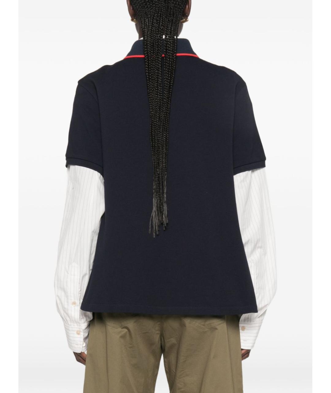 LOEWE Синяя хлопковая футболка, фото 4